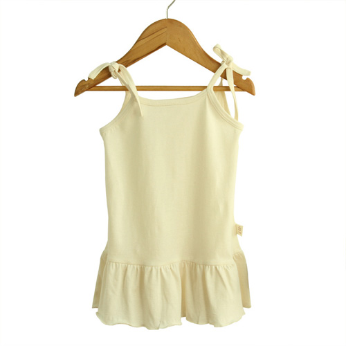 素棉寶貝有機棉嬰兒吊帶裙