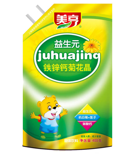 美亨袋裝益生元鐵鋅鈣菊花晶