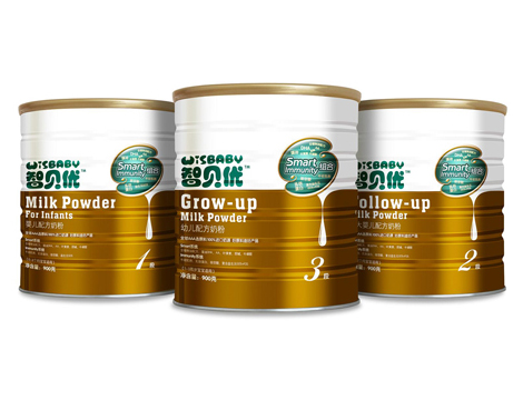 智貝優(yōu)嬰幼兒雙動(dòng)力配方奶粉