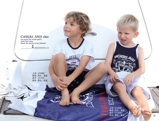 查理兄弟童裝2012新款