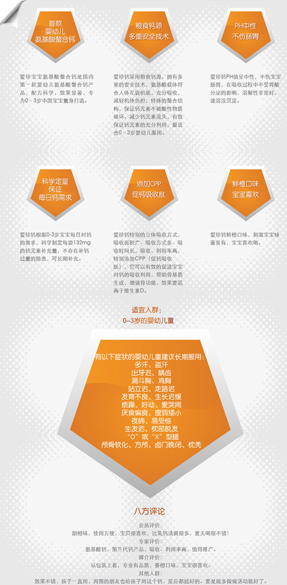 愛(ài)珍氨基酸螯合鈣固體飲料