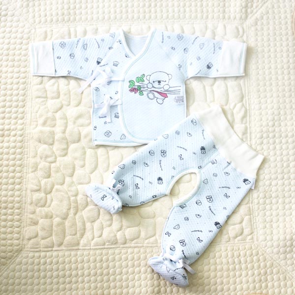 亨藝開陽保暖連腳褲套裝(藍(lán)色)59