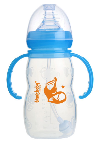 好氏嬰童雙柄弧形硅膠奶瓶