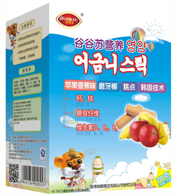 谷谷蘇蘋果香蕉味磨牙棒