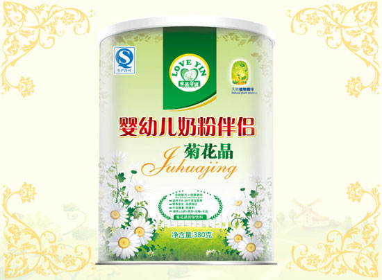 愛(ài)茵蓓健嬰幼兒奶粉伴侶菊花晶