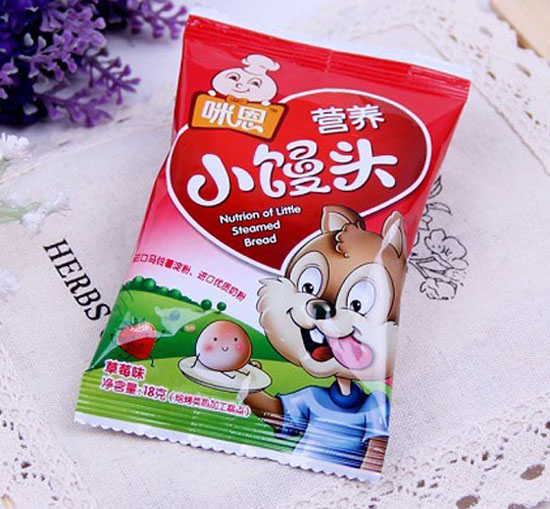 咪恩營(yíng)養(yǎng)小饅頭草莓味袋裝