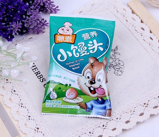 咪恩營養(yǎng)小饅頭特濃牛奶味袋裝