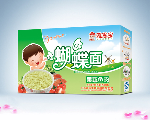 雅思寶果蔬魚肉蝴蝶面