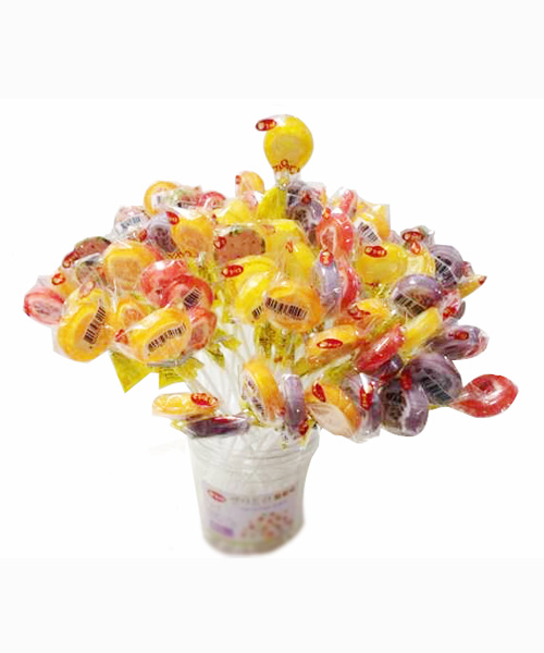 美時(shí)多果繽紛長把棒棒糖