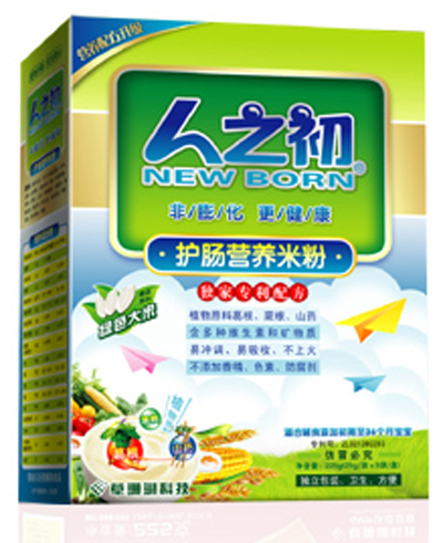 人之初嬰兒護(hù)腸營(yíng)養(yǎng)米粉盒裝