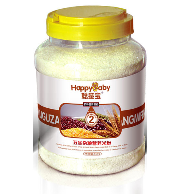 聰童寶多種營(yíng)養(yǎng)蛋白五谷雜糧米粉850g2段