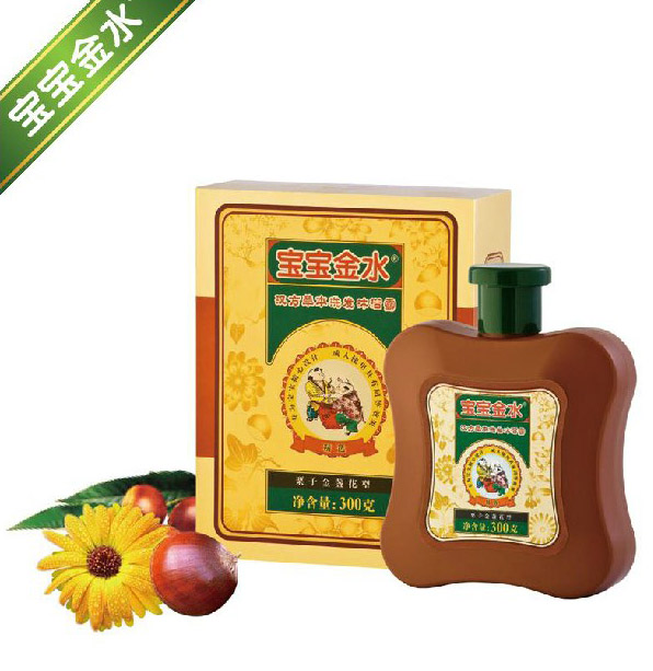 寶寶金水草本洗發(fā)沐浴栗子金盞花型