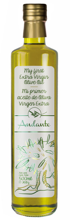 安達(dá)特我的第一瓶特級初榨橄欖油500ml