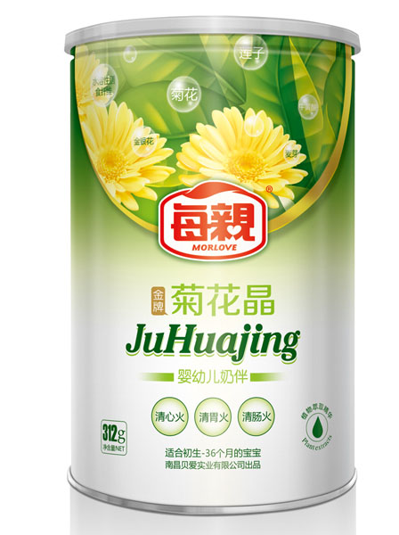 每親嬰幼兒奶伴菊花晶