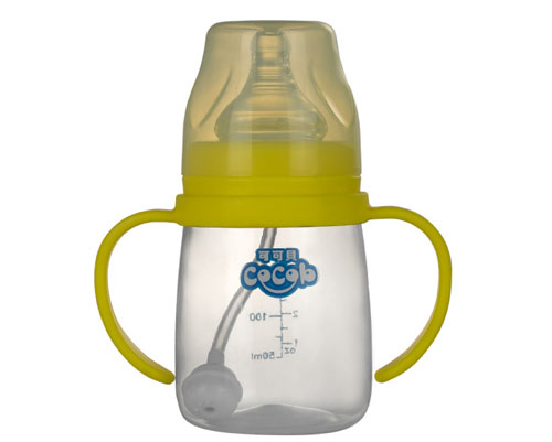 可可貝PP奶瓶黃色