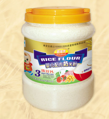 新多樂鐵鋅鈣嬰兒配方奶米粉3段