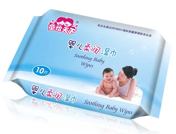 童怡天下嬰兒柔濕巾10片