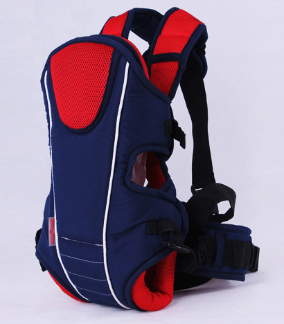 乖幺兒嬰兒背巾藍色