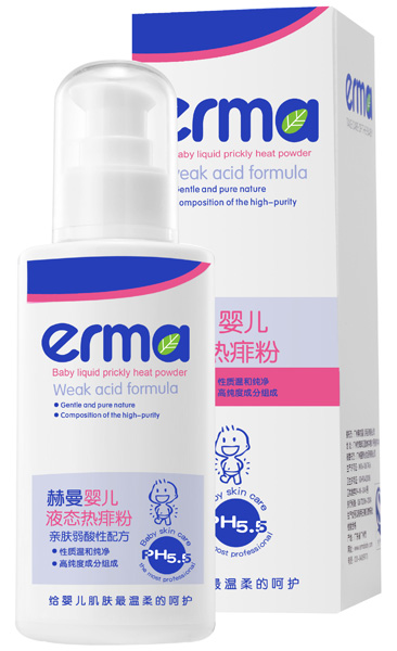 赫曼嬰兒液態(tài)熱痱粉