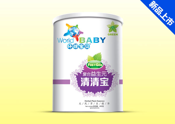 環(huán)球寶貝復合益生元清清寶紙聽