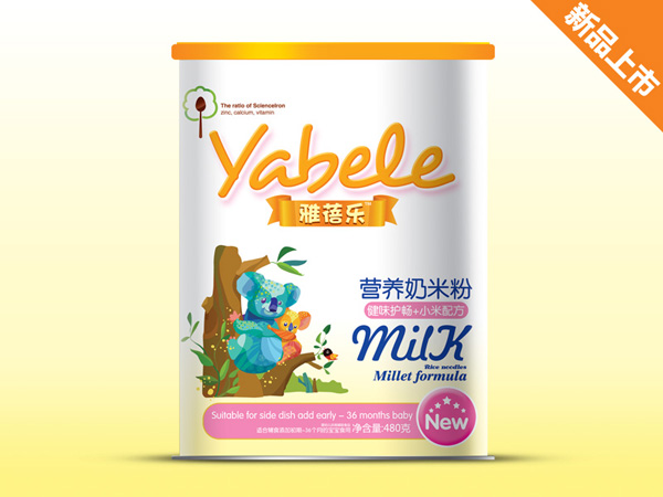 雅蓓樂健味護暢+小米配方營養(yǎng)奶米粉