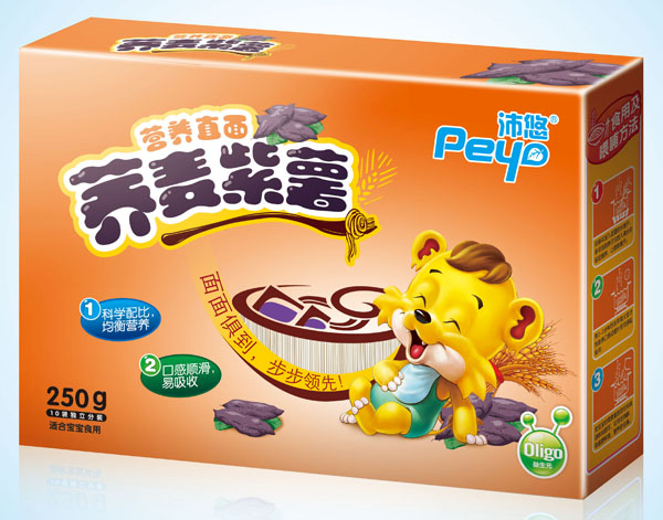 沛悠蕎麥紫薯營養(yǎng)直面250g