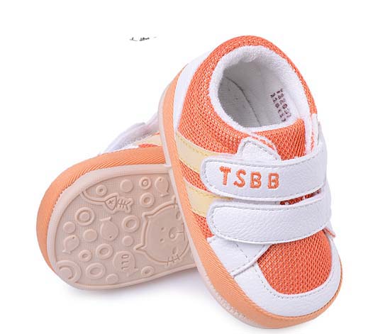 天使之嬰網布+透氣PU橙色