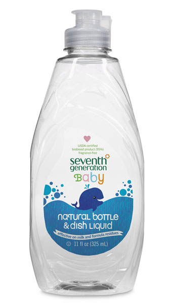 七世代嬰兒奶瓶和餐具清洗液