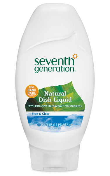 七世代護手洗碗液無色無味型