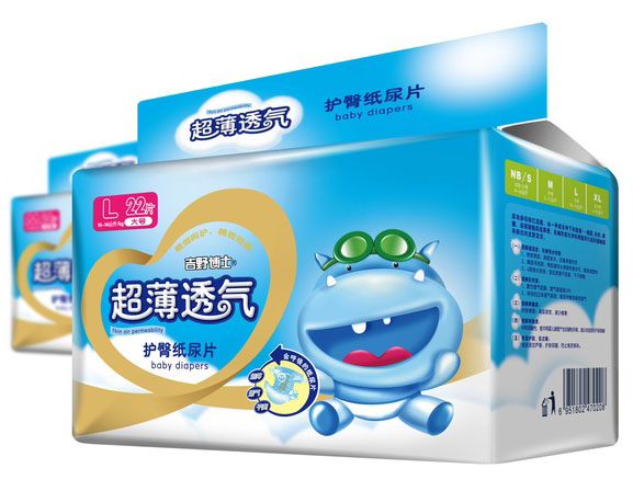 吉野博士瞬吸透氣護臀嬰兒紙尿片