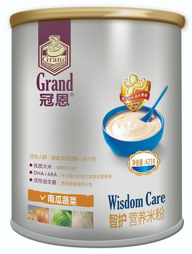 冠恩南瓜蔬菜智護(hù)營(yíng)養(yǎng)米粉