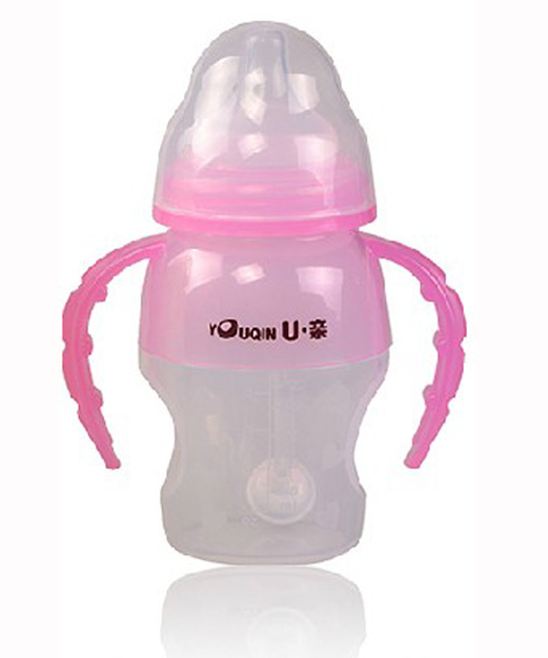 U親A106寬口徑硅膠自動(dòng)奶瓶120ml