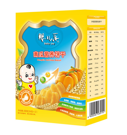 嬰兒樂南瓜營(yíng)養(yǎng)餅干