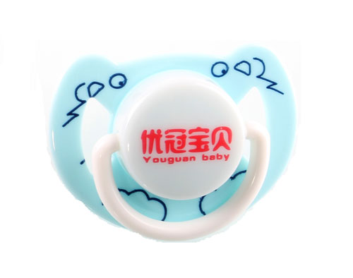 優(yōu)冠寶貝安撫奶嘴藍(lán)色