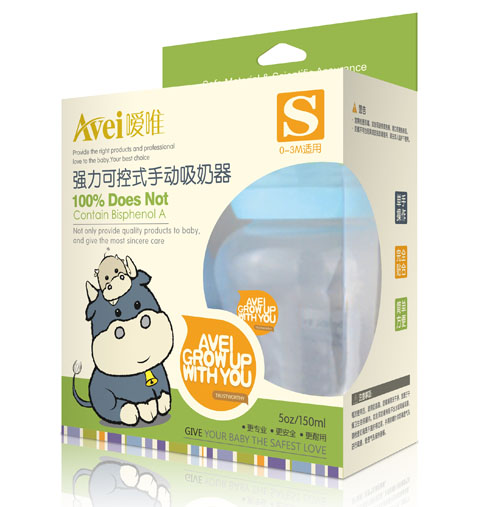 噯唯強(qiáng)力手動吸奶器(帶放氣閥門)