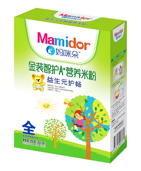 媽咪朵智護(hù)益生元護(hù)腸A+營(yíng)養(yǎng)米粉(盒裝)