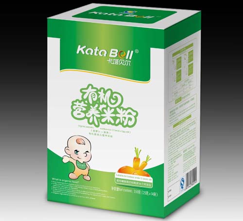 卡塔貝爾有機(jī)營(yíng)養(yǎng)米粉(胡蘿卜+蛋黃)