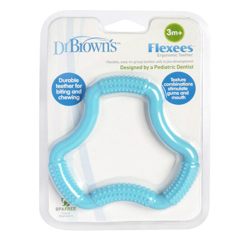 布朗博士健齒牙膠藍色