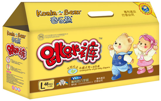 奇樂熊跳跳褲(拉拉褲)L碼48片