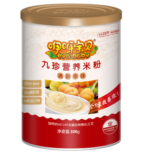 咿呀寶貝九珍營(yíng)養(yǎng)米粉聽裝