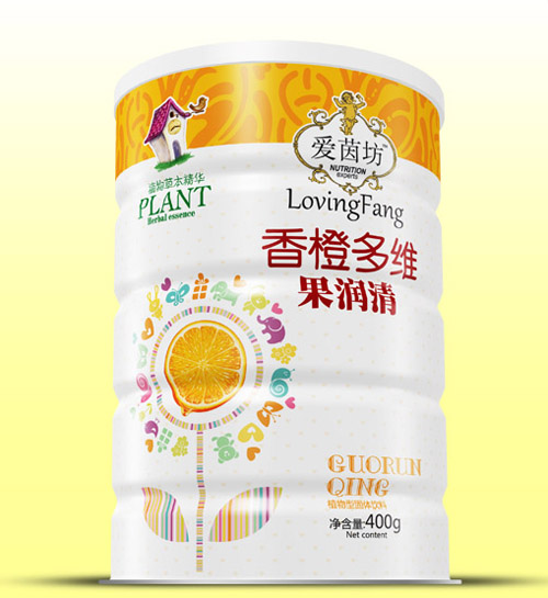 愛茵坊香橙多維果潤清鐵聽