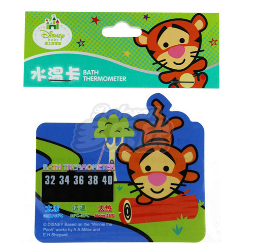 迪士尼寶寶寶寶洗澡水溫卡
