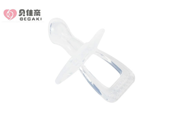 貝佳親全硅膠玩嘴(扁頭)