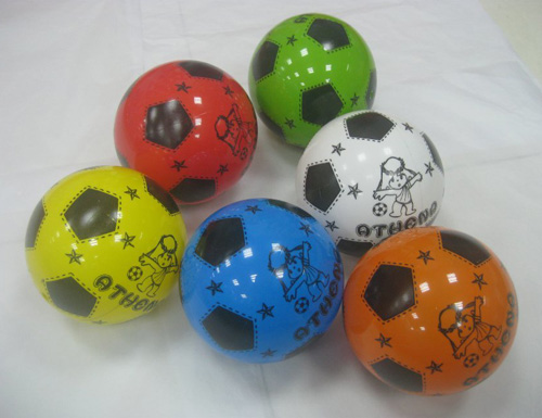 哈哈球4.5寸足球充氣玩具