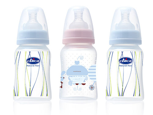 積高新生兒標準口徑真乳實感小方錐形PP奶瓶150ml