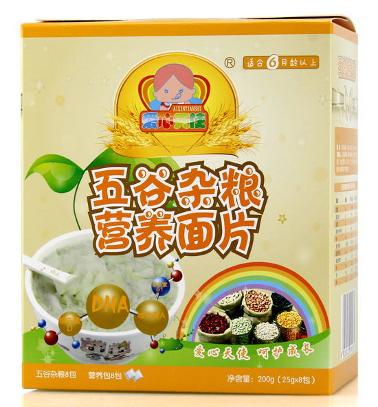 愛(ài)心天使五谷雜糧營(yíng)養(yǎng)面片