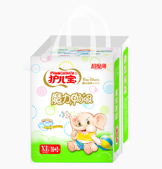護(hù)兒寶魔力暢吸嬰兒芯體紙尿褲XL碼小包
