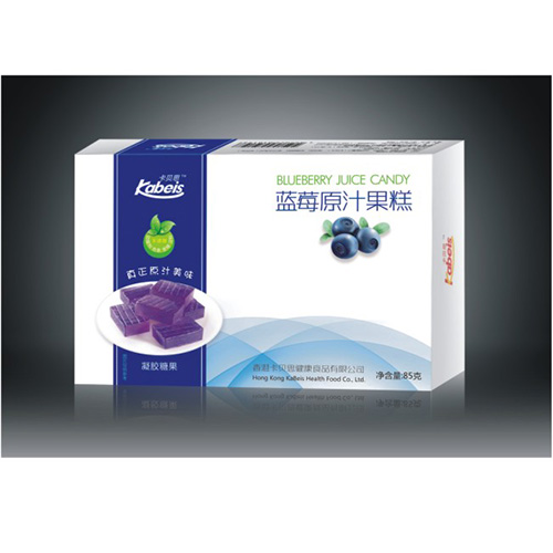 85克盒裝藍(lán)莓軟糕