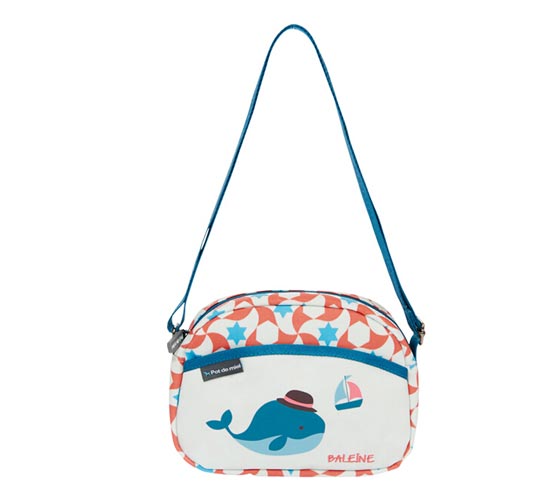 Potdemiel海豚斜跨包