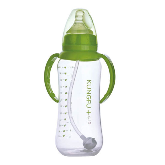 功夫?qū)氊怭P標口弧形自動大奶瓶